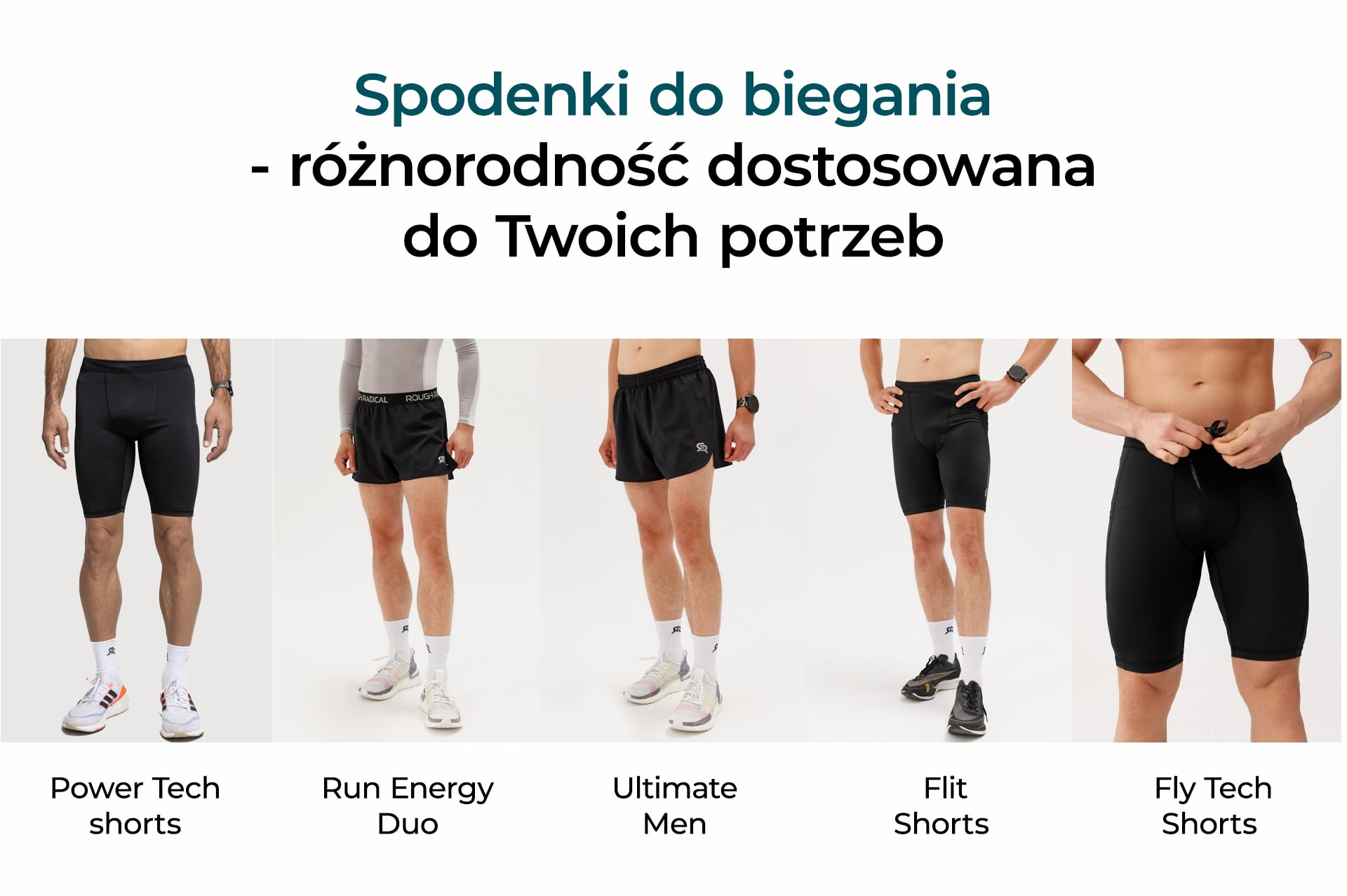 spodenki do biegania